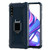 For Xiaomi Mi 9 Lite / CC9 Carbon Fiber Protective Case with 360 Degree Rotating Ring Holder(Blue)