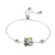 Little Bee Sterling Silver Ladies Bracelet S925 Inlaid Zircon Ladies Bracelet