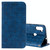 For Samsung Galaxy A11 / M11 Lucky Flowers Embossing Pattern Magnetic Horizontal Flip Leather Case with Holder & Card Slots(Dark Blue)