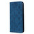 For Samsung Galaxy A11 / M11 Lucky Flowers Embossing Pattern Magnetic Horizontal Flip Leather Case with Holder & Card Slots(Dark Blue)