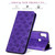 For Samsung Galaxy A11 / M11 Lucky Flowers Embossing Pattern Magnetic Horizontal Flip Leather Case with Holder & Card Slots(Dark Blue)