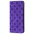 For Samsung Galaxy A51 5G Lucky Flowers Embossing Pattern Magnetic Horizontal Flip Leather Case with Holder & Card Slots(Purple)