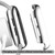 For Apple Watch Series 5 & 4 44mm Full Coverage Plating Glass Case(Silver)