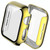 For Apple Watch Series 5 & 4 44mm Full Coverage Plating Glass Case(Gold)