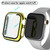 For Apple Watch Series 5 & 4 44mm Full Coverage Plating Glass Case(Gold)