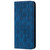 For OPPO A9 (2020) / A5 (2020) / A11X Lucky Flowers Embossing Pattern Magnetic Horizontal Flip Leather Case with Holder & Card Slots(Dark Blue)