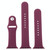 For Apple Watch Ultra 49mm&Watch Ultra 2 49mm / Series 9&8&7 45mm / SE 3&SE 2&6&SE&5&4 44mm / 3&2&1 42mm High-performance Ordinary & Longer Rubber Sport Watch Band with Pin-and-tuck Closure(Violet)