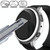 For Samsung Galaxy Watch Active 2 40mm Electroplate PC Protective Case with Tempered Glass Film(Silver)