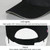 LED Luminous Baseball Cap Male Outdoor Fluorescent Sunhat, Style: Battery, Color:Black Hat Blue Light