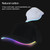 LED Luminous Baseball Cap Male Outdoor Fluorescent Sunhat, Style: Battery, Color:Black Hat Blue Light