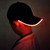 LED Luminous Baseball Cap Male Outdoor Fluorescent Sunhat, Style: Battery, Color:Black Hat Blue Light