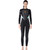 DIVE&SAIL WS-19481 One-piece Long-sleeved Warm Diving Suit Surfing Snorkeling Swimsuit, Size:S(Black)