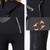 DIVE&SAIL WS-19481 One-piece Long-sleeved Warm Diving Suit Surfing Snorkeling Swimsuit, Size:S(Black)