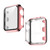 For Apple Watch Series 3 & 2 & 1 38mm Full Coverage Plating Glass Case(Pink)