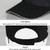 LED Luminous Baseball Cap Male Outdoor Fluorescent Sunhat, Style: Rechargeable, Color:Black Hat Pink Light