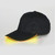 LED Luminous Baseball Cap Male Outdoor Fluorescent Sunhat, Style: Battery, Color:Black  Hat Yellow Light