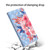 For iPhone 7 / 8 3D Painting Colored Drawing Pattern Horizontal Flip TPU + PU Leather Case with Holder & Card Slots & Wallet & Lanyard(Colored Flowers)