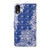For iPhone XR 3D Painting Colored Drawing Pattern Horizontal Flip TPU + PU Leather Case with Holder & Card Slots & Wallet & Lanyard(White Lace)