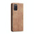 For Samsung Galaxy A41 CaseMe-013 Multifunctional Retro Frosted Horizontal Flip Leather Case with Card Slot & Holder & Wallet(Brown)