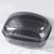 Bathroom Soap Box Transparent With Lid Drain Seal Travel Portable Double Layer Laundry Soap Box(Gray)