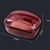 Bathroom Soap Box Transparent With Lid Drain Seal Travel Portable Double Layer Laundry Soap Box(Gray)