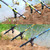 Stainless Steel Fishing Bracket Throwing Rod Sea Rod Hand Rod Fishing Rod Bracket, Color:B Gray
