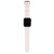For Apple Watch Series 7 41mm / 6 & SE & 5 & 4 40mm / 3 & 2 & 1 38mm Crocodile Texture Leather Wrist Strap(White)
