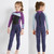 DIVE & SAIL WS-18818 Children Diving Suit One-piece Warm Snorkeling Surfing Anti-jellyfish Swimsuit, Size:M(Black Purple Sleeve) DIVE & SAIL WS-18818 Children Diving Suit One-piece Warm Snorkeling Surfing Anti-jellyfish Swimsuit, Size:M(Black Purple Sleeve)
