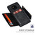 For Xiaomi Redmi 10X 5G Double Buckle PU + TPU Shockproof Magnetic Protective Case with Card Slot & Holder(Black)