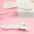 USB Charging Heating Silk Moxa Sleep Eye Mask (Pink)