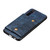 For OPPO Realme 6 Double Buckle PU + TPU Shockproof Magnetic Protective Case with Card Slot & Holder(Blue)