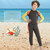 DIVE&SAIL WS-18816 Children Diving Suit One-piece Long-sleeved Swimsuit Sunscreen Hot Spring Surfing Suit, Size:L(Orange Red Green Sleeves) DIVE&SAIL WS-18816 Children Diving Suit One-piece Long-sleeved Swimsuit Sunscreen Hot Spring Surfing Suit, Size:L(Orange Red Green Sleeves)