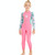 DIVE & SAIL M150556K Shell Pattern Children Diving Suit One-piece Swimsuit Snorkeling Surfing Anti-jellyfish Clothing, Size:L(Pink)