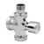 Stool Flush Valve Urinal Delay Valve Hand Press Flush Valve, Style:1 Inch Alloy Medium