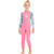 DIVE & SAIL M150556K Shell Pattern Children Diving Suit One-piece Swimsuit Snorkeling Surfing Anti-jellyfish Clothing, Size:XL(Pink)