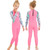 DIVE & SAIL M150556K Shell Pattern Children Diving Suit One-piece Swimsuit Snorkeling Surfing Anti-jellyfish Clothing, Size:XL(Pink)