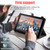 For Amazon Kindle Fire HD 10 (2015) / (2017)  Cat Bee Embossing Pattern Shockproof Table PC Protective Horizontal Flip Leather Case with Card Slots & Wallet & Pen Slot & Sleep / Wake-up Function(Grey)