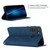 For Samsung Galaxy A21  (EU) Retro Skin Feel Business Magnetic Horizontal Flip Leather Case(Navy Blue)