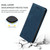For Samsung Galaxy A21  (EU) Retro Skin Feel Business Magnetic Horizontal Flip Leather Case(Navy Blue)