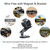 MD21 1080P HD Wireless Camera Sports Outdoor Home Computer Camera, Support Infrared Night Vision / Motion Detection