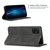 For Samsung Galaxy A71 5G Retro Skin Feel Business Magnetic Horizontal Flip Leather Case(Dark Grey)