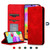 For Samsung Galaxy A41 (EU) Retro Skin Feel Business Magnetic Horizontal Flip Leather Case(Red)