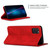 For Samsung Galaxy A41 (EU) Retro Skin Feel Business Magnetic Horizontal Flip Leather Case(Red)