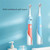 Electric Toothbrush Childrens Wrong Posture Correction Magnetic Suspension Sonic Toothbrush(Blue)