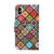 For iPhone X / XS Colored Drawing Pattern Horizontal Flip Leather Case with Holder & Card Slots & Wallet(Folk-custom)