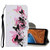 For Xiaomi Redmi Note 8 Pro Colored Drawing Pattern Horizontal Flip Leather Case with Holder & Card Slots & Wallet(Four Butterfly)