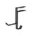Headphone Stand Desktop Headset Hook Metal Bag Hanger, Color:Black