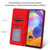 For Samsung Galaxy A31 Retro Skin Feel Business Magnetic Horizontal Flip Leather Case(Red)