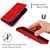 For Samsung Galaxy A31 Retro Skin Feel Business Magnetic Horizontal Flip Leather Case(Red)