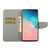 For Samsung Galaxy S10e Colored Drawing Pattern Horizontal Flip Leather Case with Holder & Card Slots & Wallet & Lanyard(Peonies)